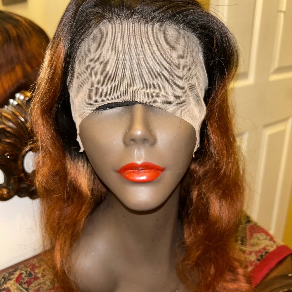 Ombre Brown Lace Front Wig